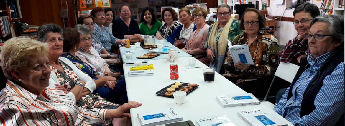 foto Encuentro con el club de lectura de la biblioteca de San Román